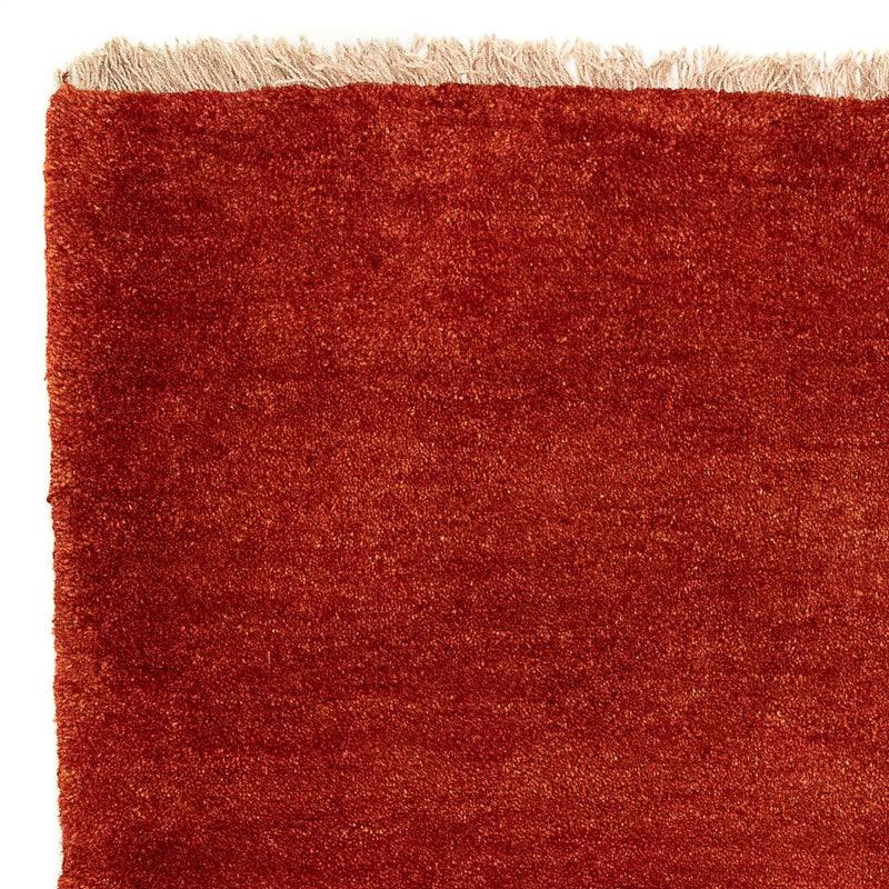 Alfombra Gabbeh - Persa - 125 x 82 cm - rojo oscuro