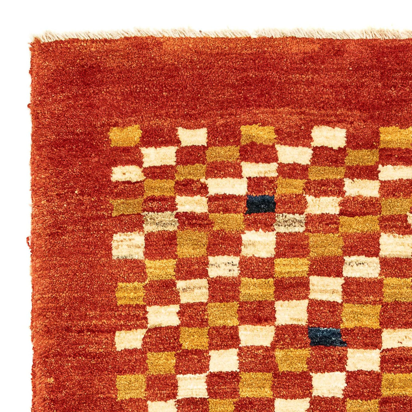 Gabbeh Persa Alfombra 140x72cm - Perserteppich Wollteppich