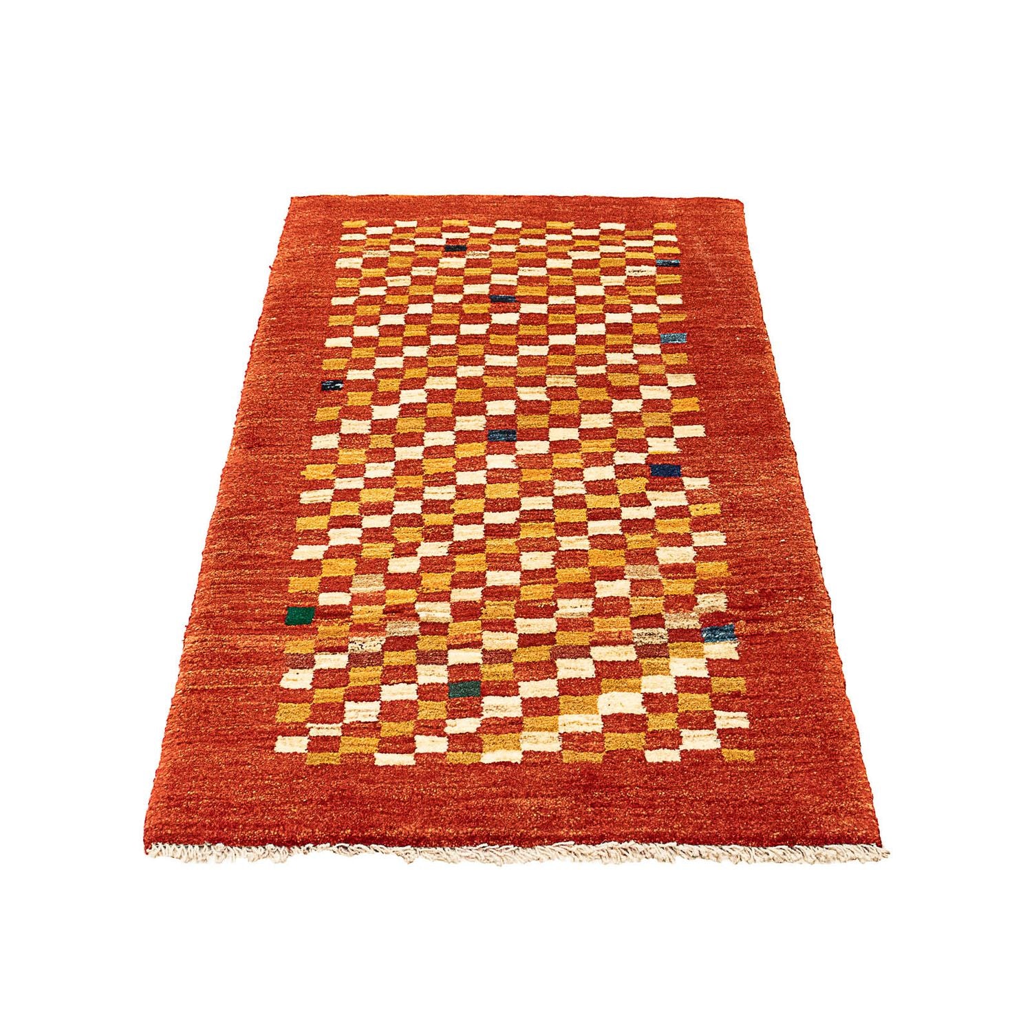 Alfombra Gabbeh - Persa - 140 x 72 cm - óxido