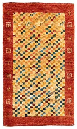 Alfombra Gabbeh - Persa - 139 x 78 cm - beige