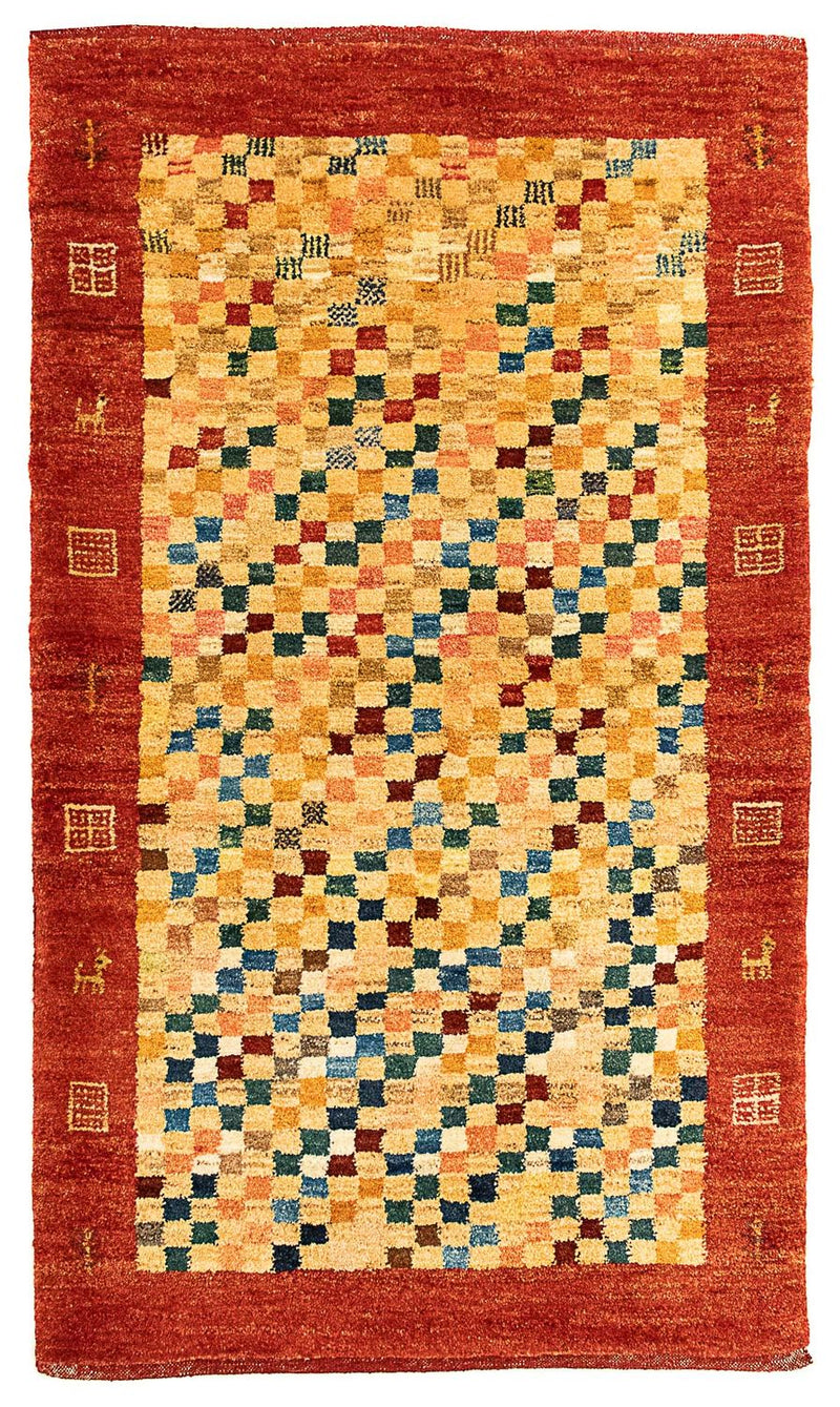 Alfombra Gabbeh - Persa - 139 x 78 cm - beige