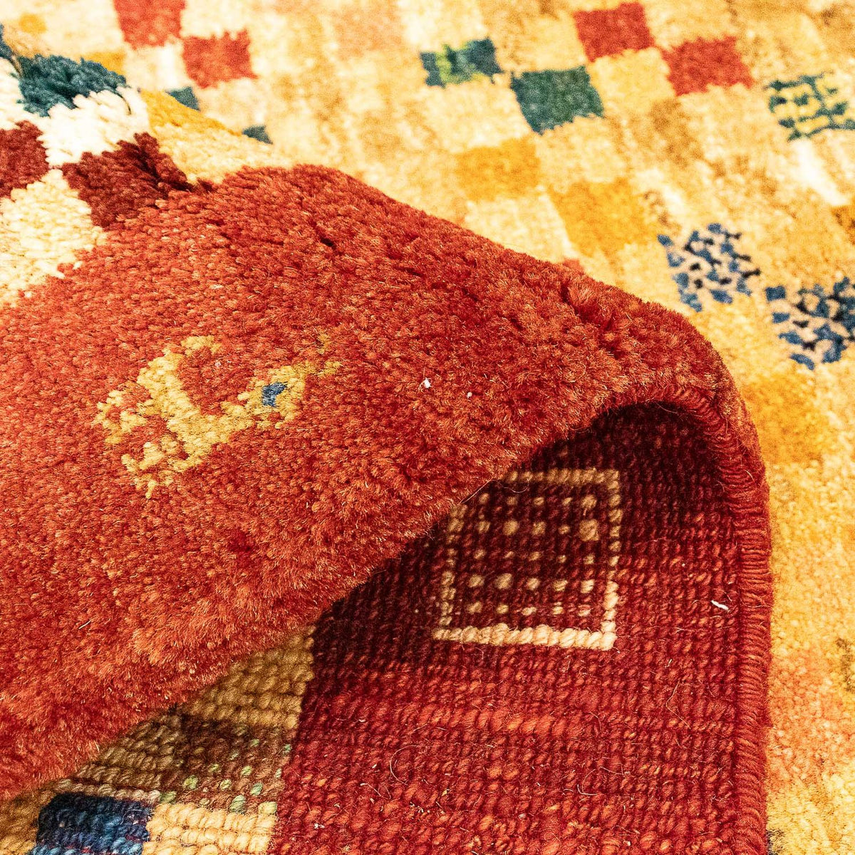 Alfombra Gabbeh - Persa - 139 x 78 cm - beige