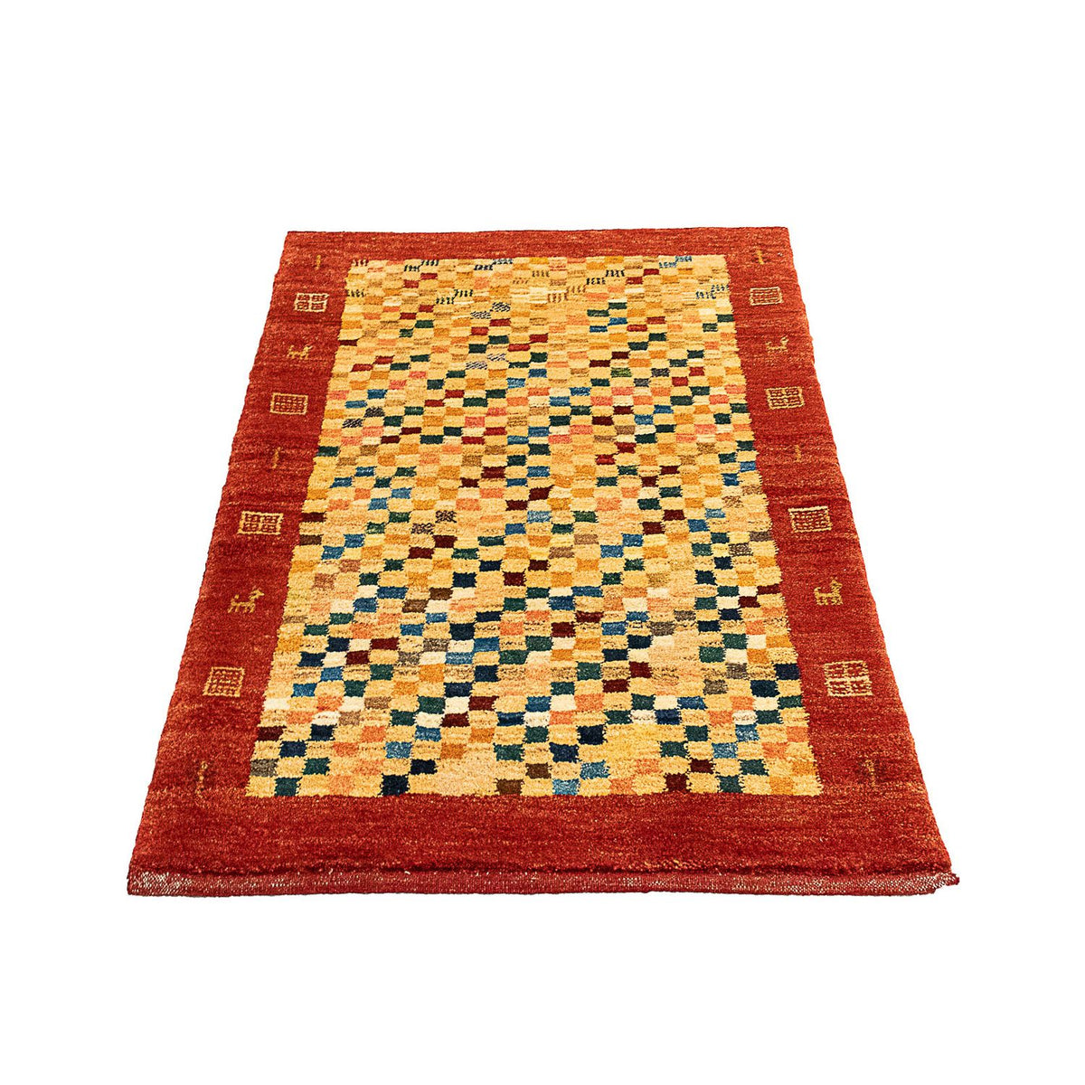 Alfombra Gabbeh - Persa - 139 x 78 cm - beige