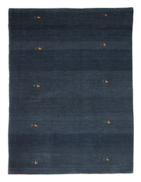 Alfombra Gabbeh - Persa - 227 x 175 cm - azul oscuro