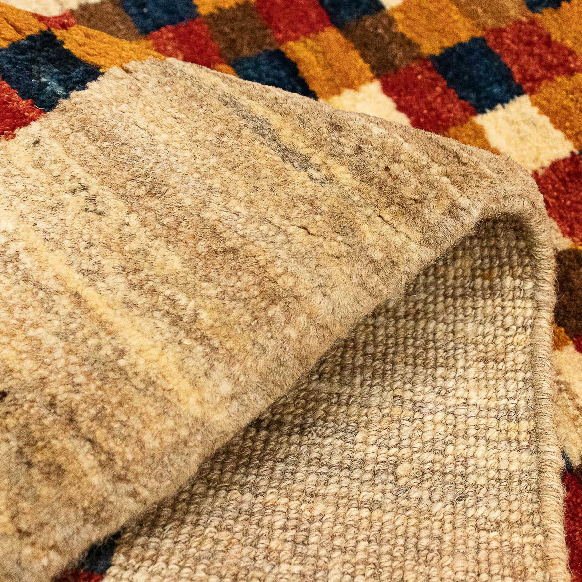 Alfombra Gabbeh - Persa - 138 x 72 cm - beige