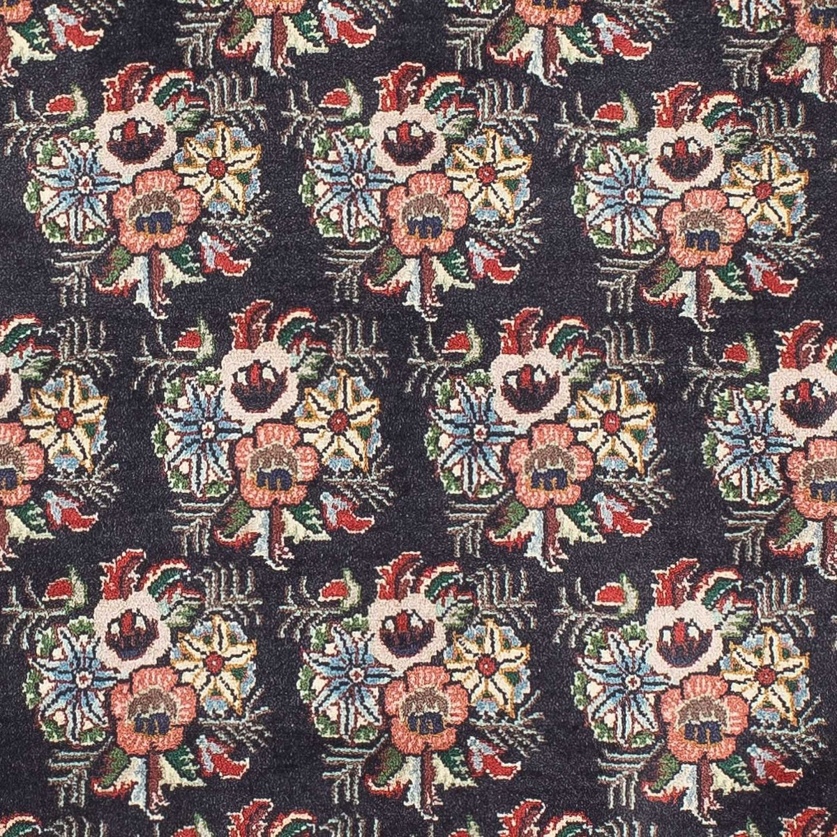 Alfombra de pasillo Alfombra persa - Bidjar - 198 x 70 cm - gris