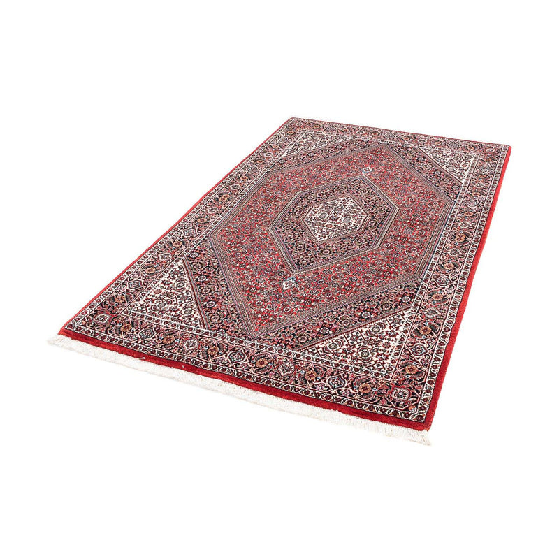Alfombra persa - Bidjar - 177 x 110 cm - rojo