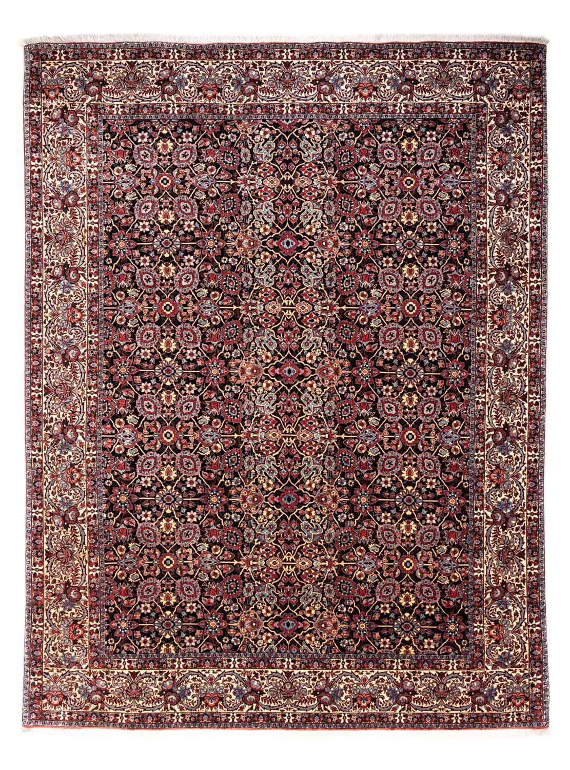 Alfombra persa - Bidjar - 335 x 254 cm - negro