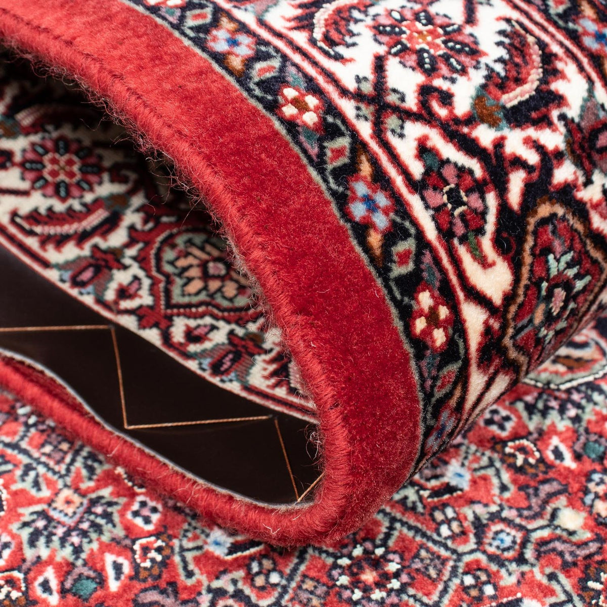 Alfombra de pasillo Alfombra persa - Bidjar - 203 x 100 cm - rojo