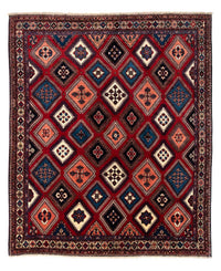 Alfombra persa - Nómada - 290 x 252 cm - rojo oscuro