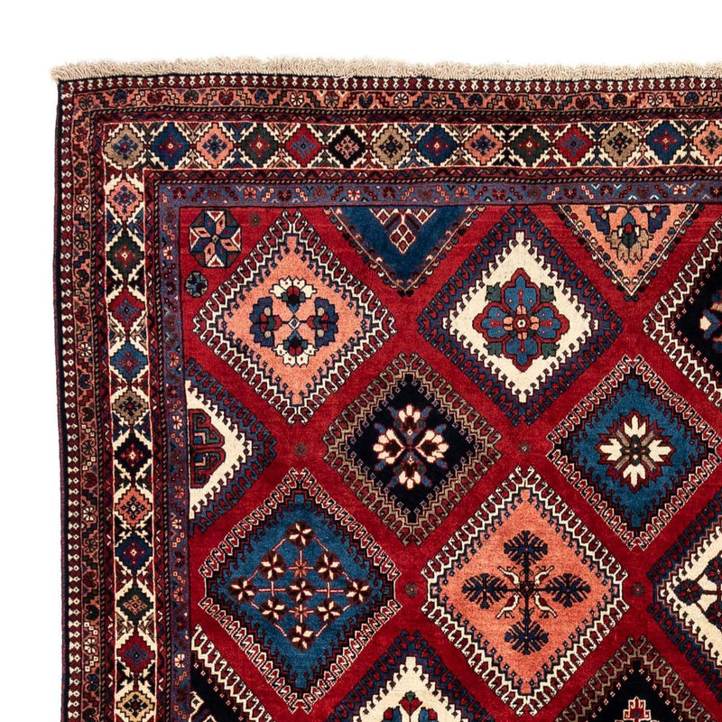 Alfombra persa - Nómada - 290 x 252 cm - rojo oscuro
