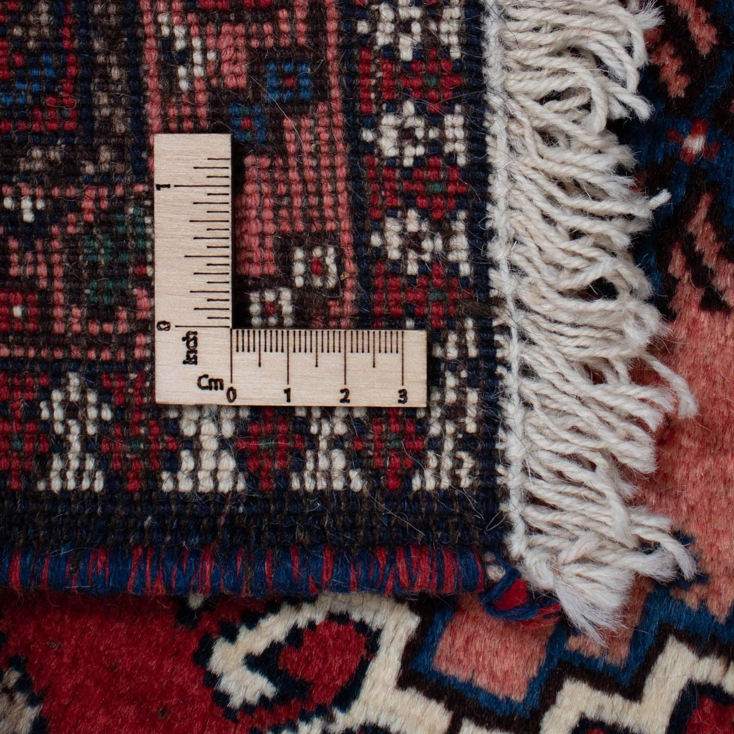 Alfombra persa - Nómada - 290 x 252 cm - rojo oscuro