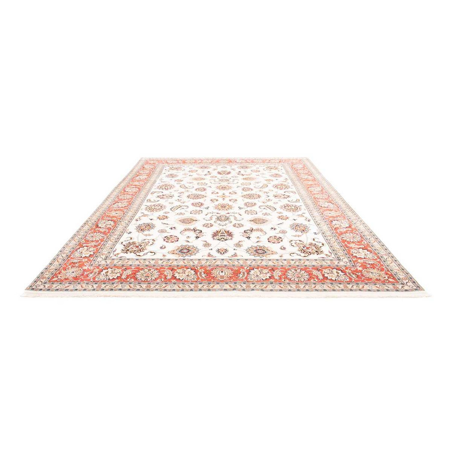 Alfombra Persa - Tabriz - Real - 355 x 253 cm - beige
