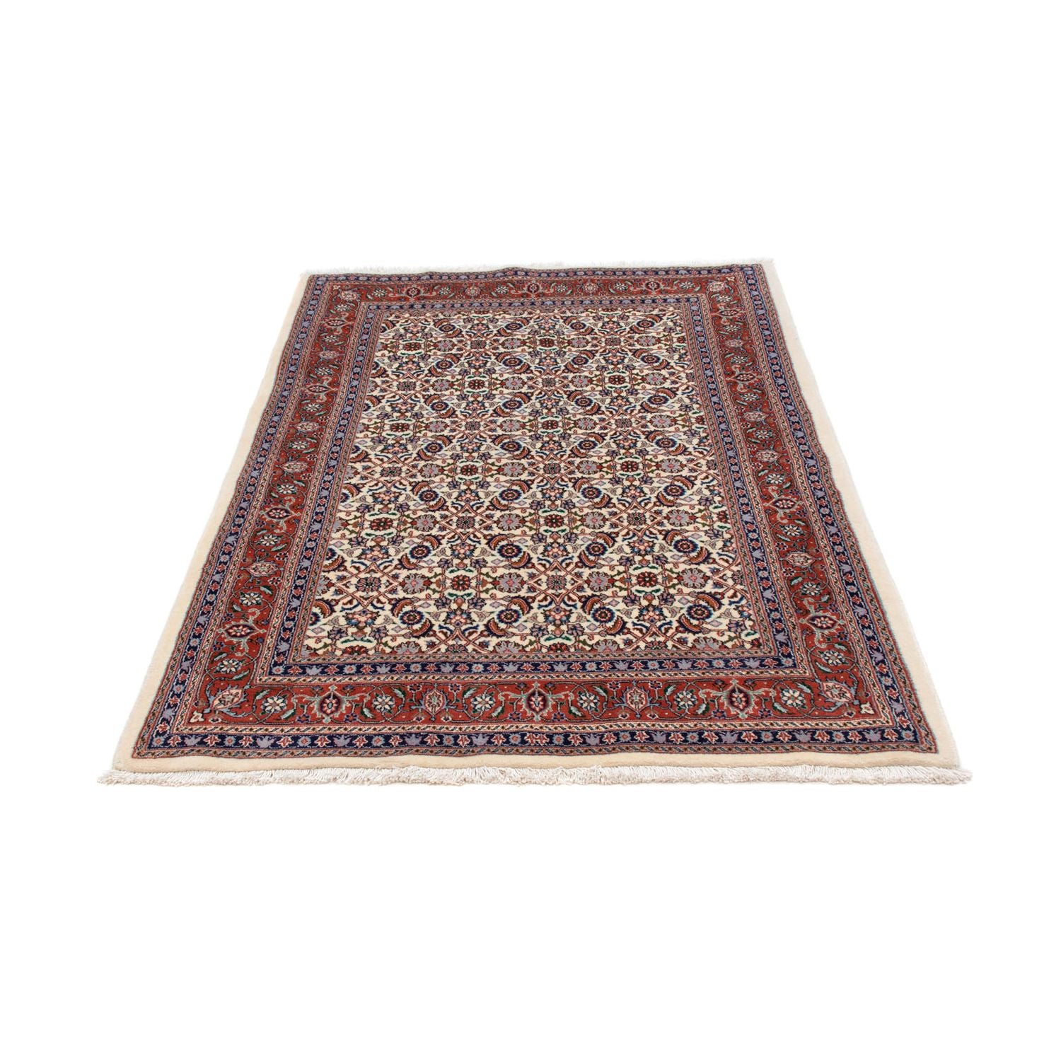 Alfombra persa - Clásica - 159 x 110 cm - beige