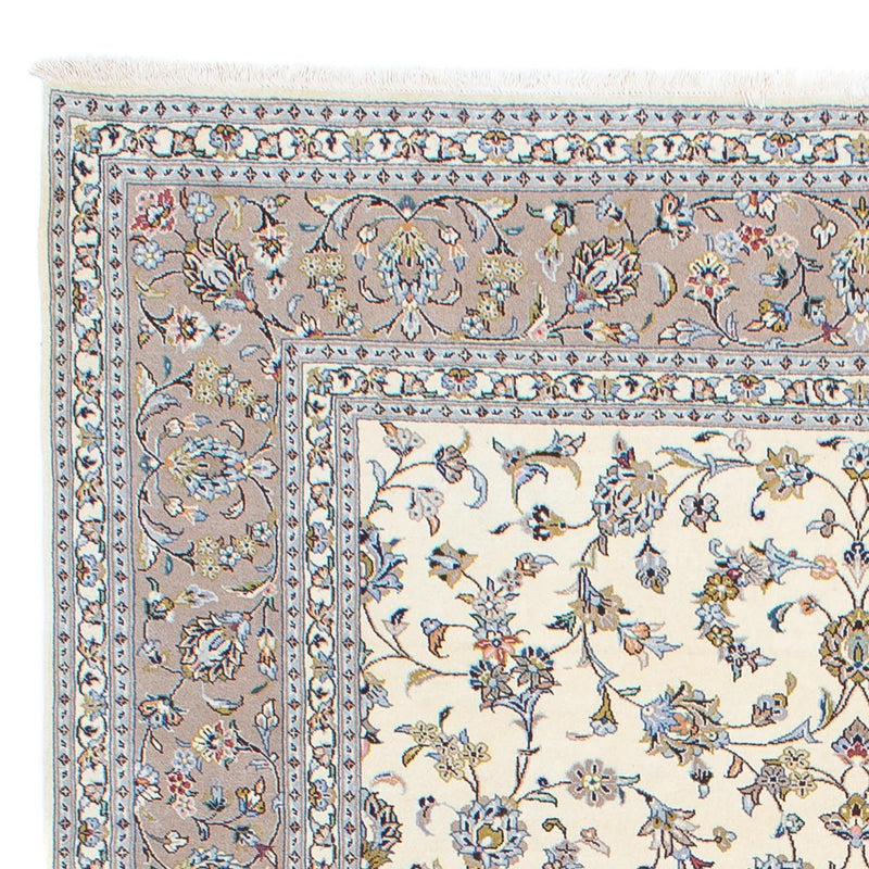 Alfombra persa - Keshan - 295 x 200 cm - beige