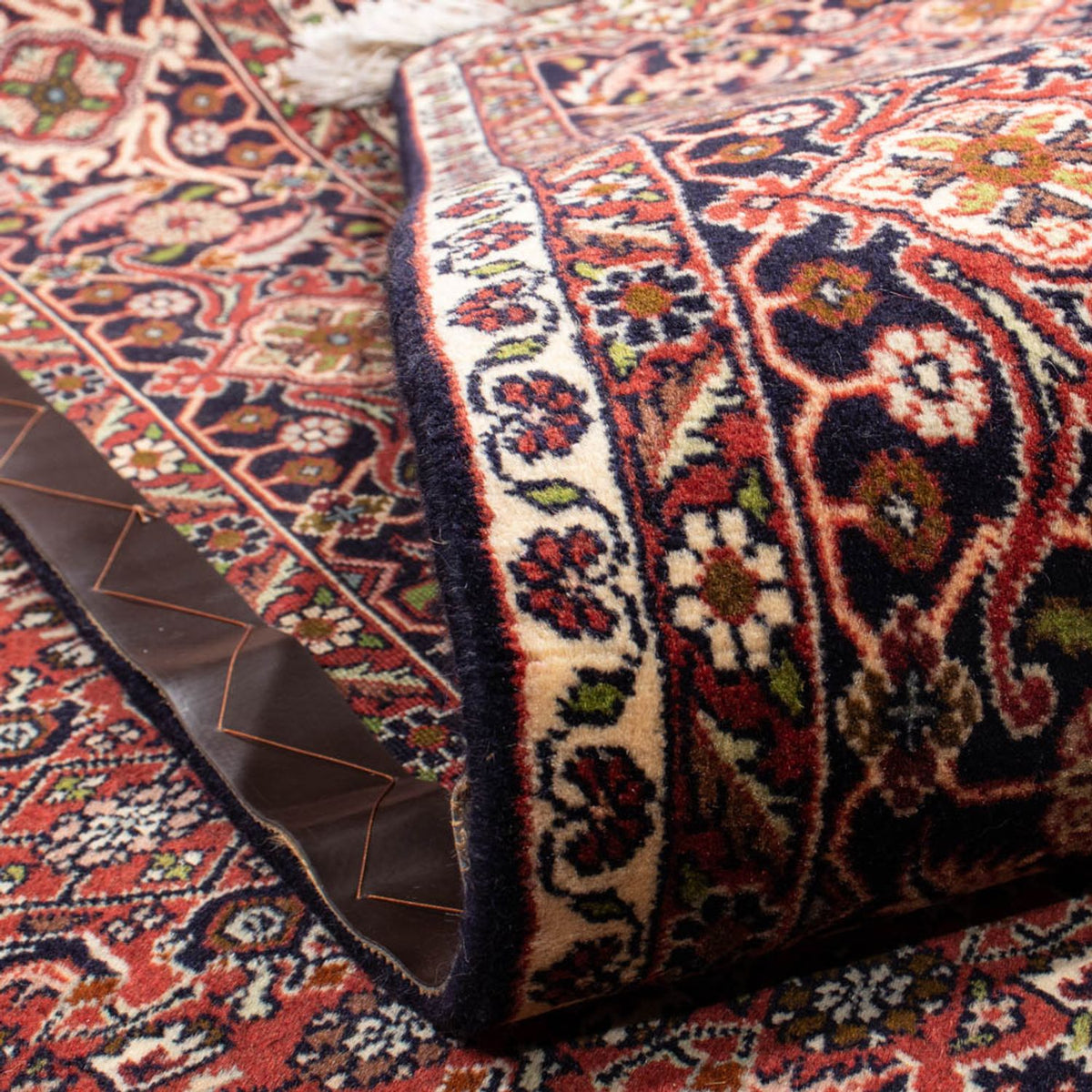 Alfombra persa - Bidjar - 342 x 244 cm - marrón