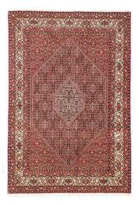 Alfombra persa - Bidjar - 246 x 171 cm - rojo claro