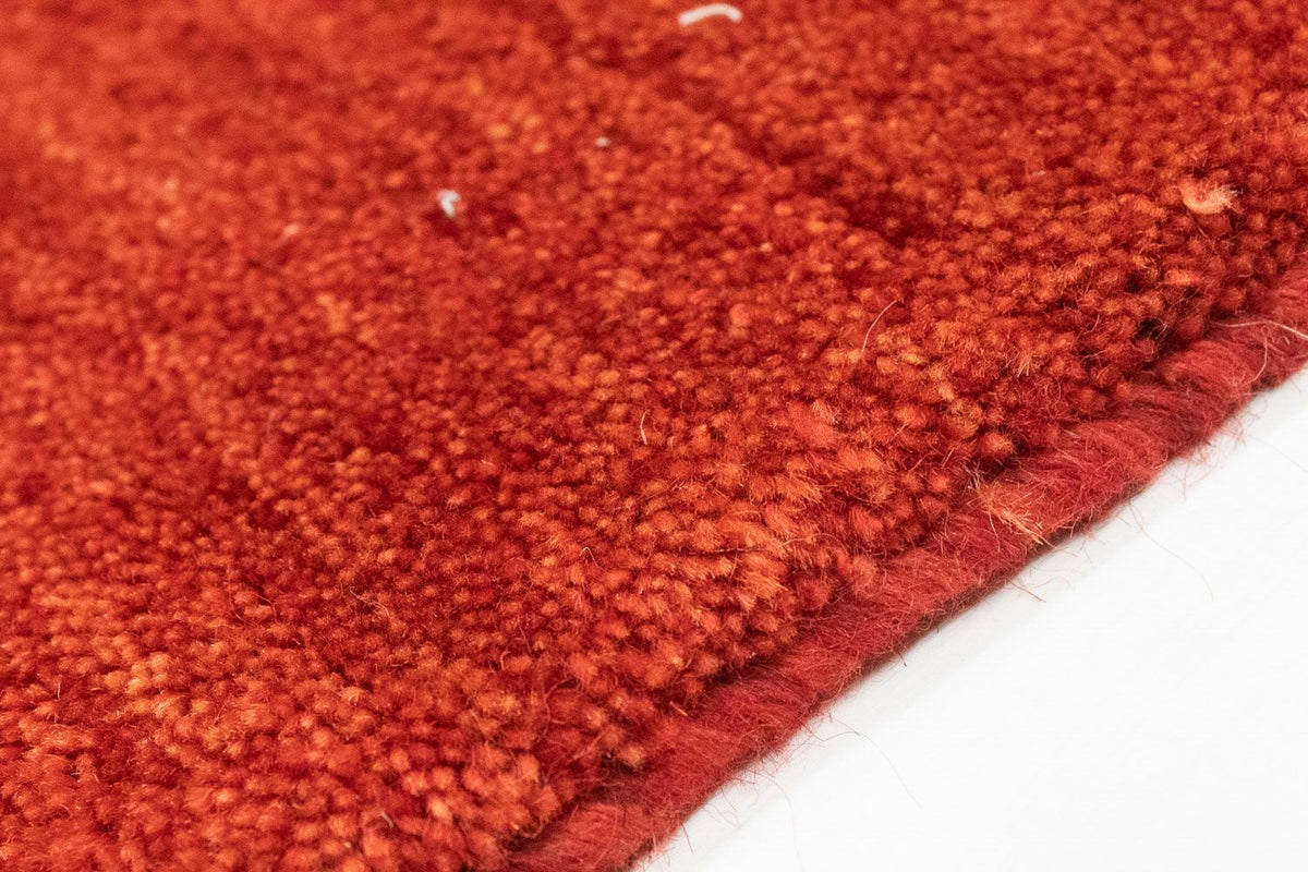 Alfombra Gabbeh - Persa - 123 x 92 cm - rojo