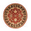 Alfombra Ziegler redondo  - 248 x 239 cm - rojo oscuro
