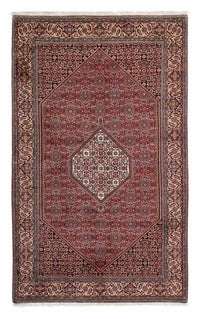 Alfombra persa - Bidjar - 228 x 138 cm - rojo