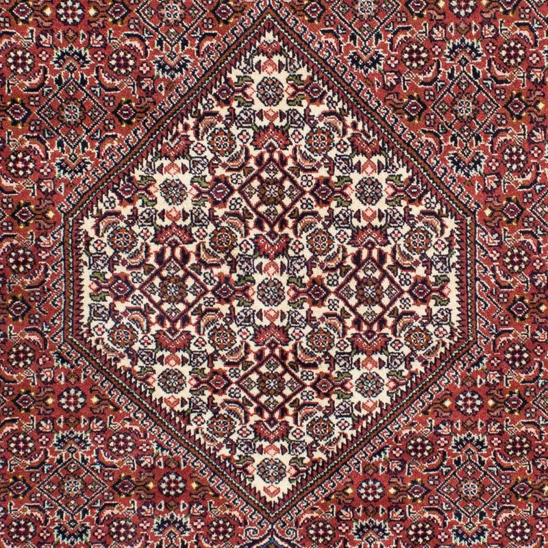 Alfombra persa - Bidjar - 228 x 138 cm - rojo