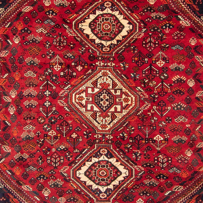Alfombra persa - Nómada - 319 x 221 cm - rojo oscuro