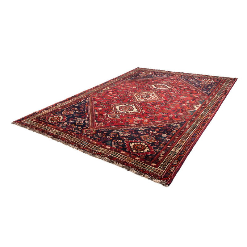 Alfombra persa - Nómada - 319 x 221 cm - rojo oscuro
