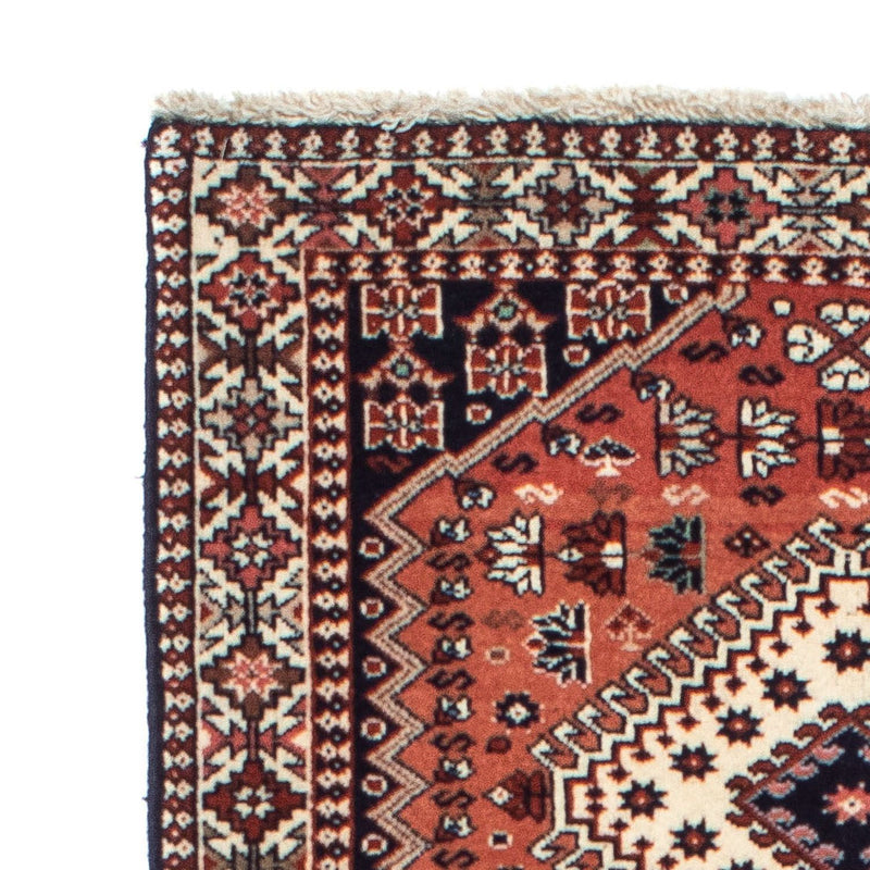 Alfombra de pasillo Alfombra persa - Nómada - 202 x 81 cm - rojo claro