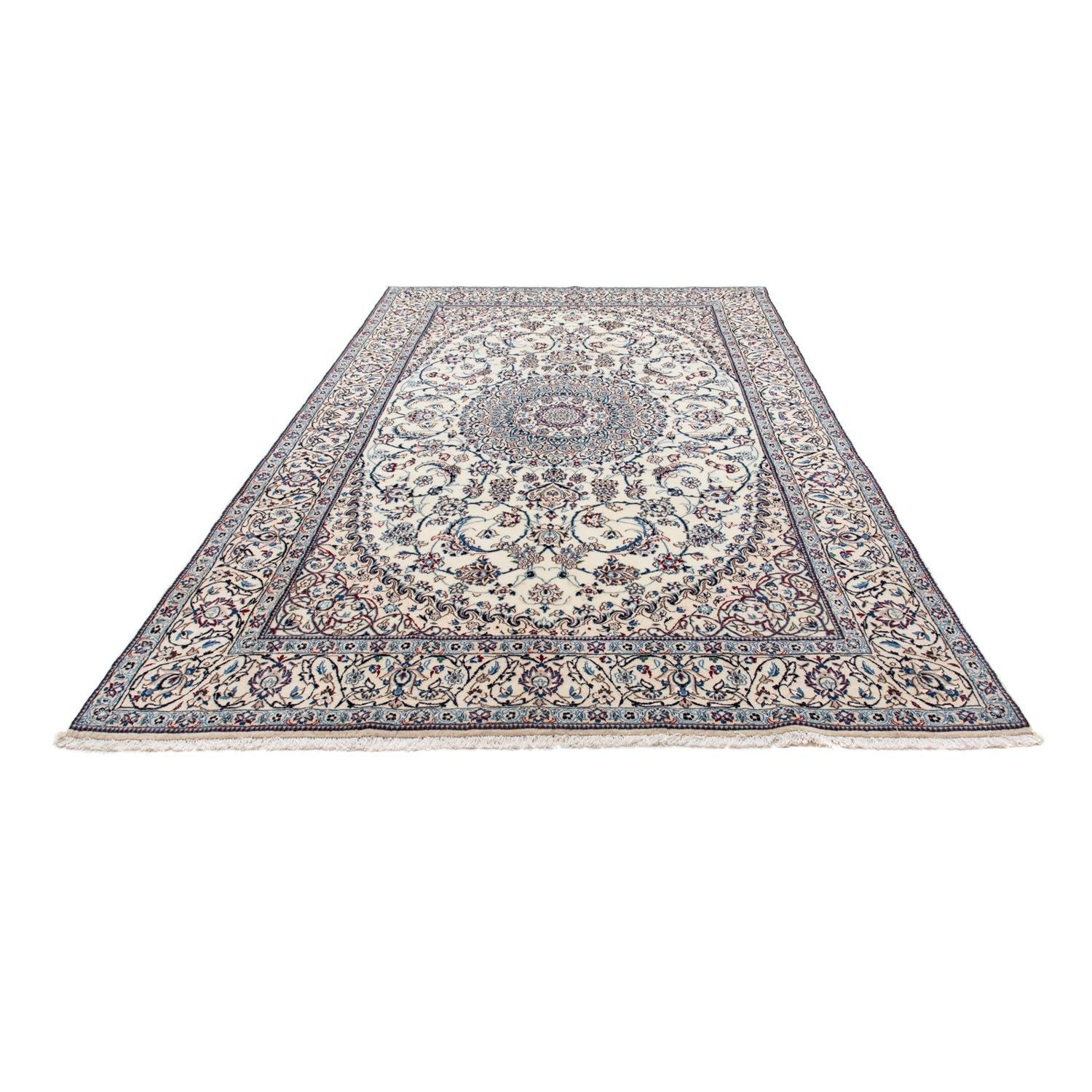 Alfombra Persa - Nain - Real - 305 x 195 cm - beige
