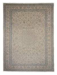 Alfombra Persa - Nain - Real - 350 x 245 cm - marrón claro