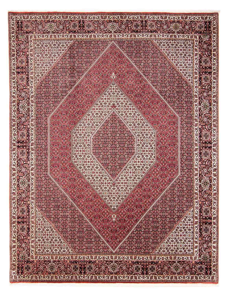 Alfombra persa - Bidjar - 312 x 248 cm - rojo claro