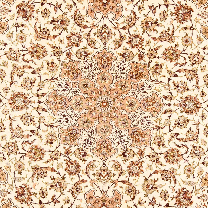 Alfombra Persa - Isfahan - Prima - 291 x 200 cm - marrón claro