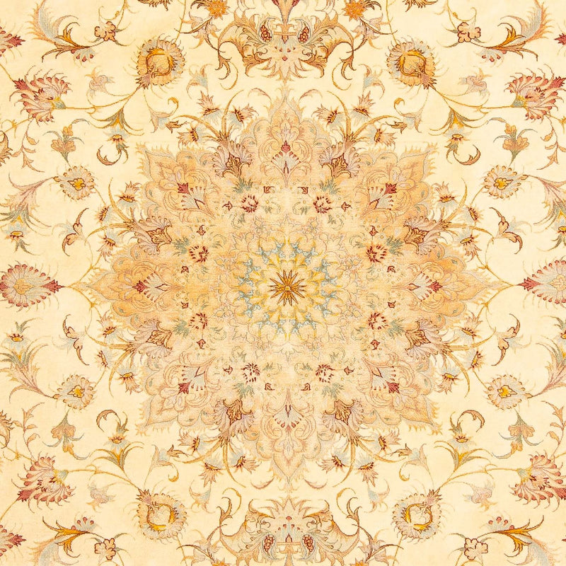 Alfombra Persa - Tabriz - Real - 294 x 203 cm - beige