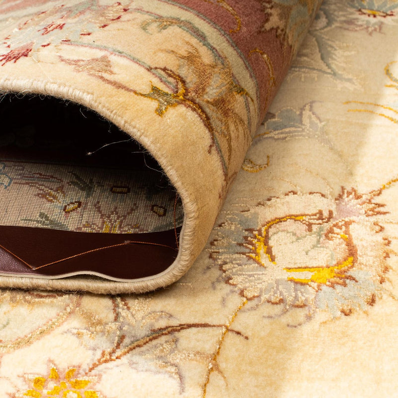 Alfombra Persa - Tabriz - Real - 294 x 203 cm - beige