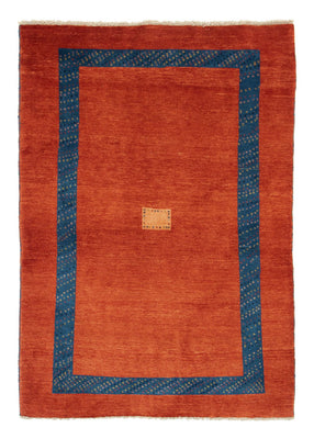 Alfombra Gabbeh - Loribaft Persa - 210 x 142 cm - rojo
