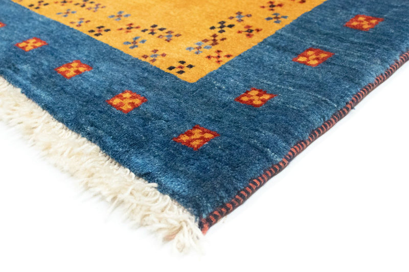 Alfombra de pasillo Alfombra Gabbeh - Loribaft Persa - 214 x 88 cm - multicolor
