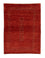 Alfombra Gabbeh - Loribaft Persa - 140 x 103 cm - rojo