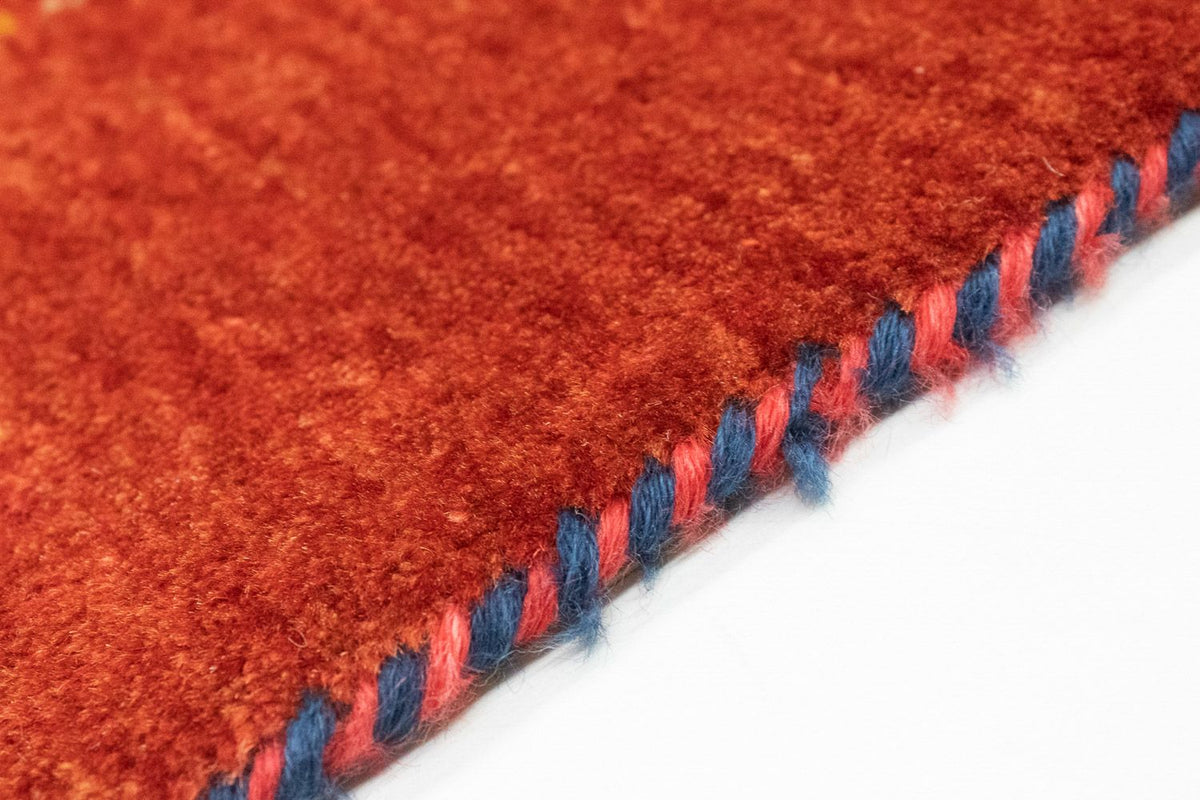 Loribaft Alfombra 103x140cm - Perserteppich Wollteppich
