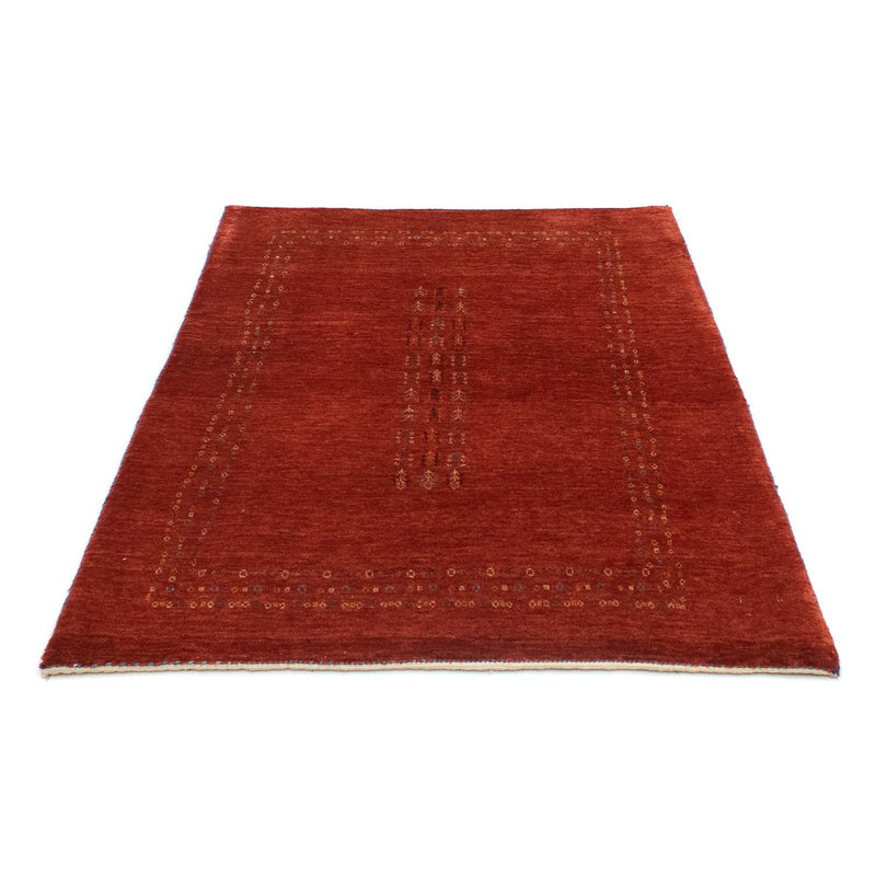 Alfombra Gabbeh - Loribaft Persa - 140 x 103 cm - rojo