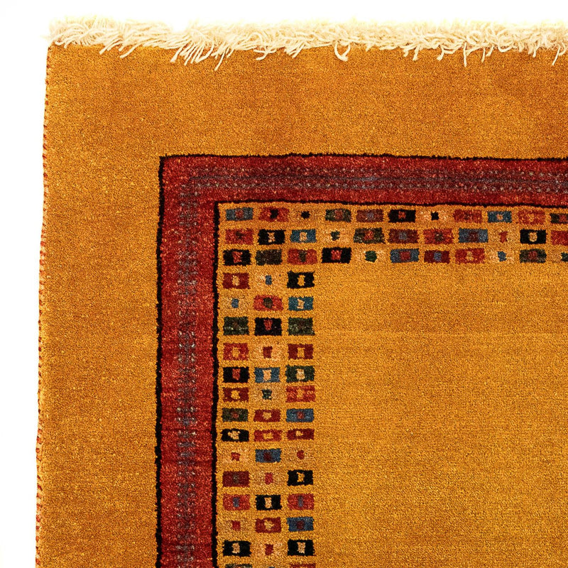 Alfombra Gabbeh - Loribaft Persa - 118 x 84 cm - marrón