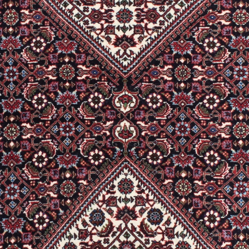 Alfombra de pasillo Alfombra persa - Bidjar - 194 x 79 cm - azul oscuro