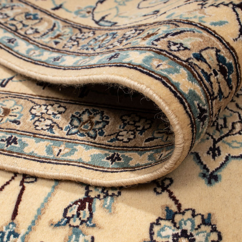 Alfombra persa - Nain - 305 x 198 cm - beige