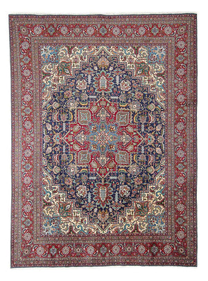 Alfombra Persa - Tabriz - Real - 405 x 305 cm - azul