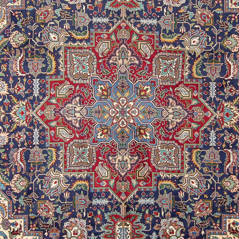 Alfombra Persa - Tabriz - Real - 405 x 305 cm - azul