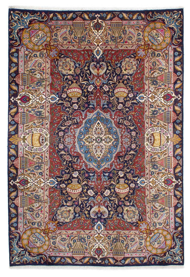 Alfombra persa - Clásica - 288 x 203 cm - azul oscuro