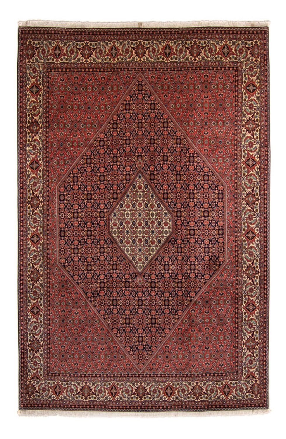 Alfombra persa - Bidjar - 350 x 249 cm - marrón