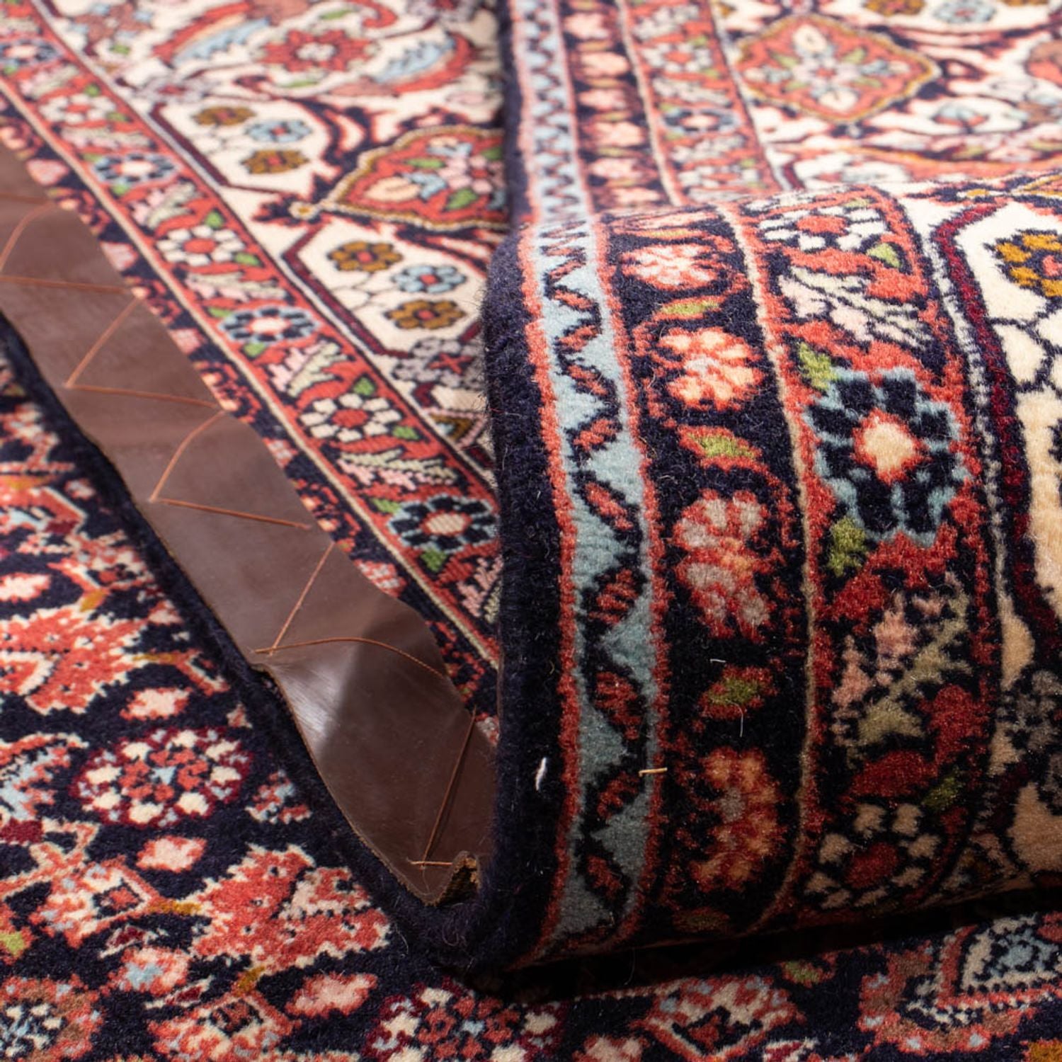 Alfombra persa - Bidjar - 350 x 249 cm - marrón