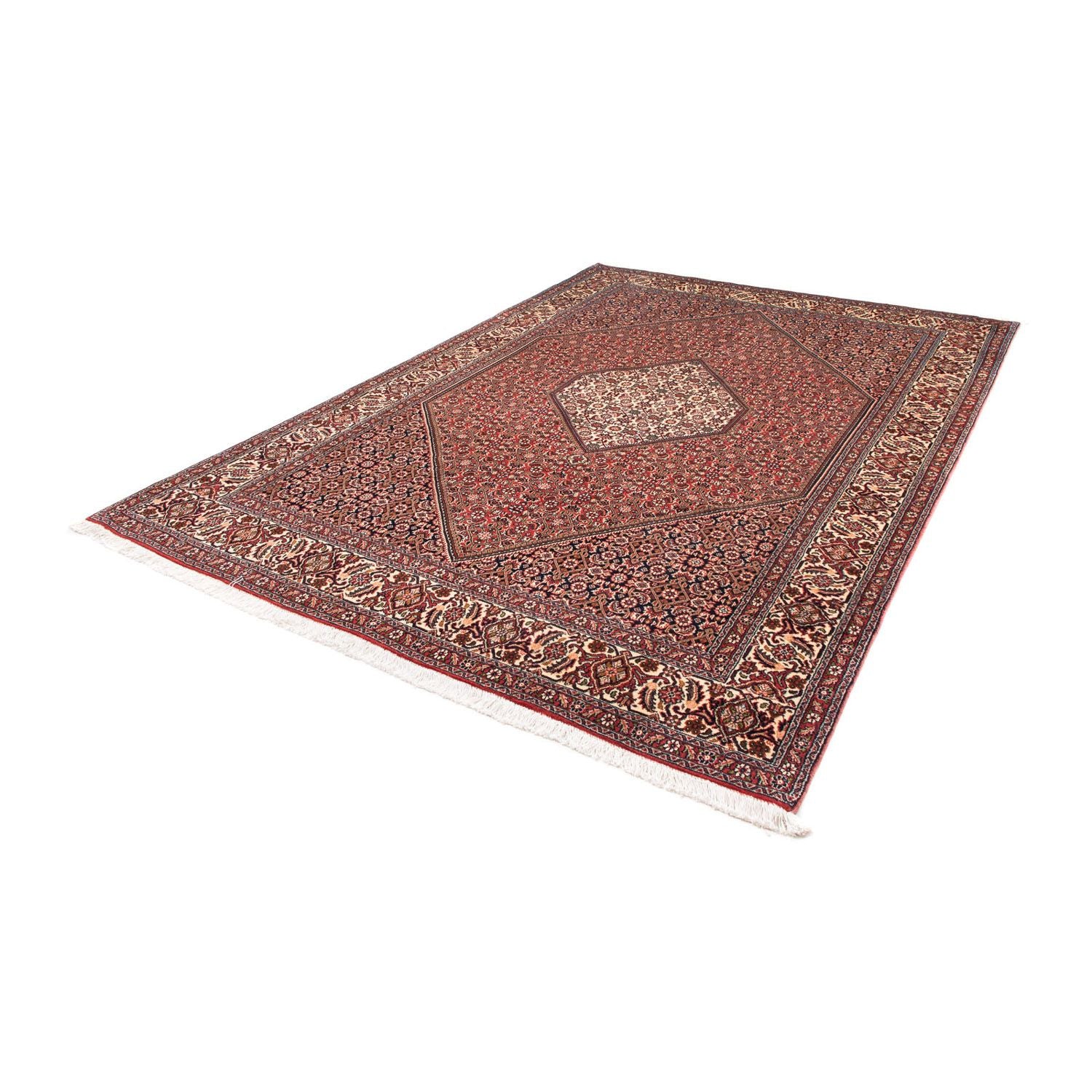 Alfombra persa - Bidjar - 288 x 198 cm - marrón