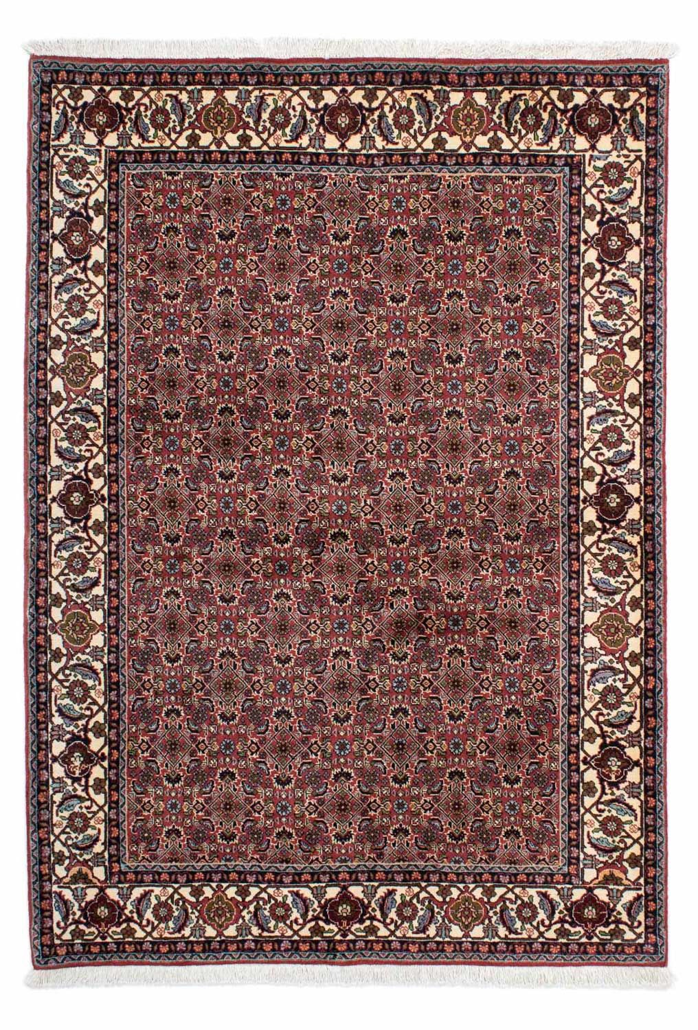 Alfombra persa - Bidjar - 199 x 140 cm - azul oscuro