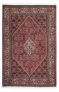 Alfombra persa - Bidjar - 210 x 141 cm - rojo